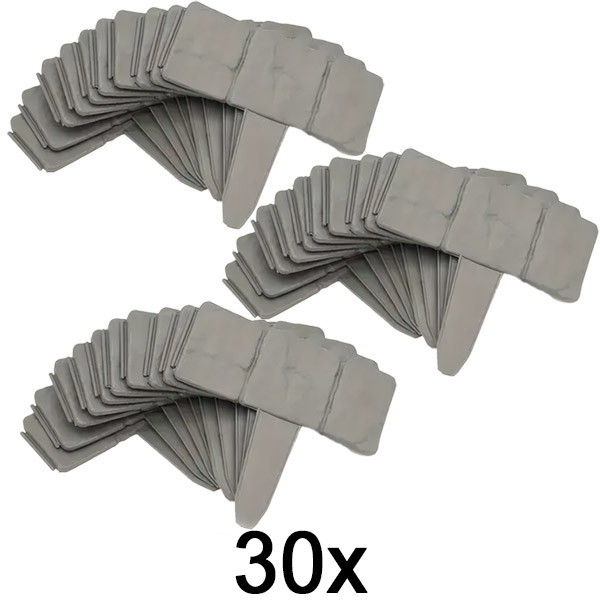 3x Kamenné zahradní lemování (10 ks) | MINIFENCE