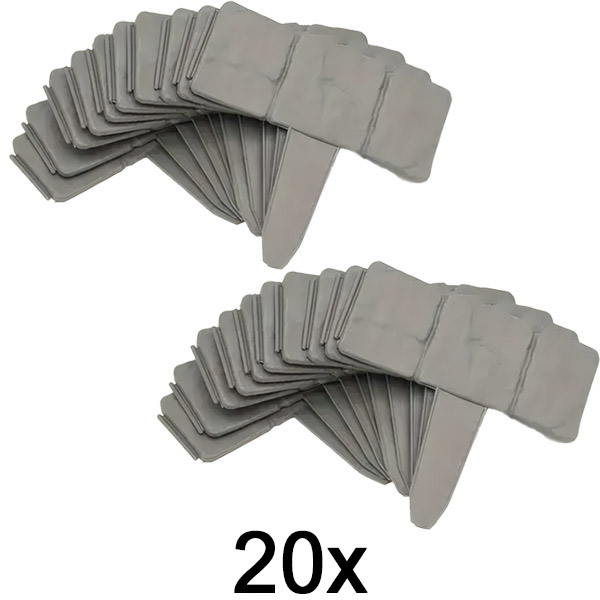 2x Kamenné zahradní lemování (10 ks) | MINIFENCE